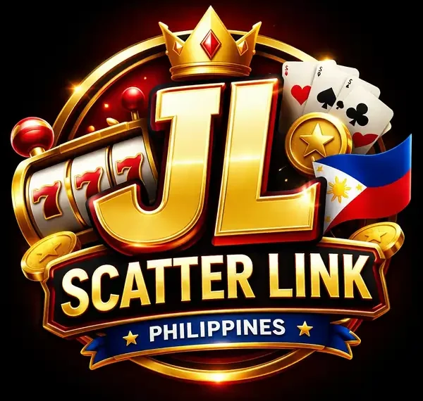 Colorful casino logo with Philippines flag