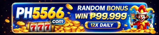 ph5566 random bonus 99999 banner