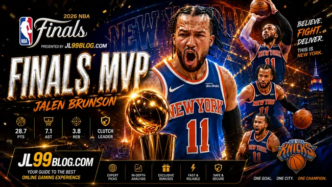 New York Knicks NBA Champions 2026 2 Jalen Brunson Finals MVP 2026