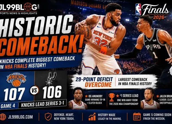 Knicks NBA Finals Comeback